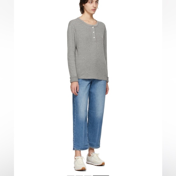 Levi’s Blue Rib Cage Straight Ankle Jeans - Picture 4 of 4